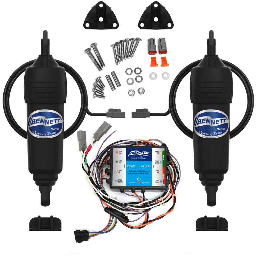 BENNETT TRIM TABS HYDBOLTCON Hydraulic To Bolt Conversion Kit