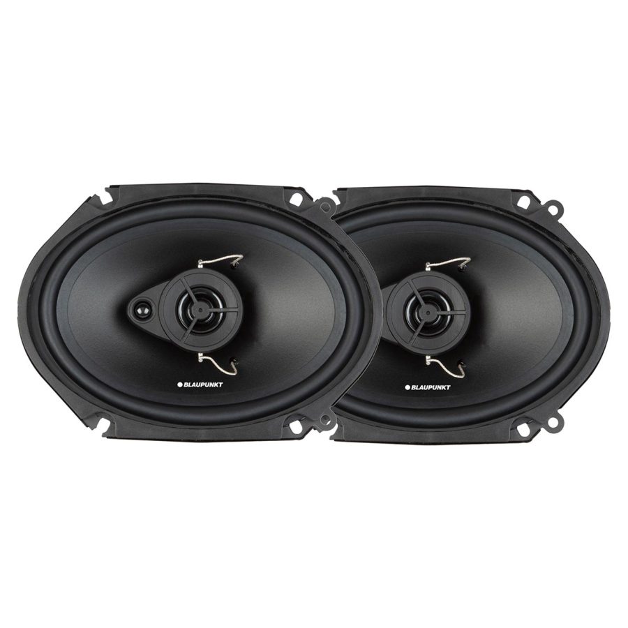 BLAUPUNKT BPS-E683 E-Series 6 INCH x 8 INCH 3-Way Coaxial Speakers 30WRMS / 60W Max