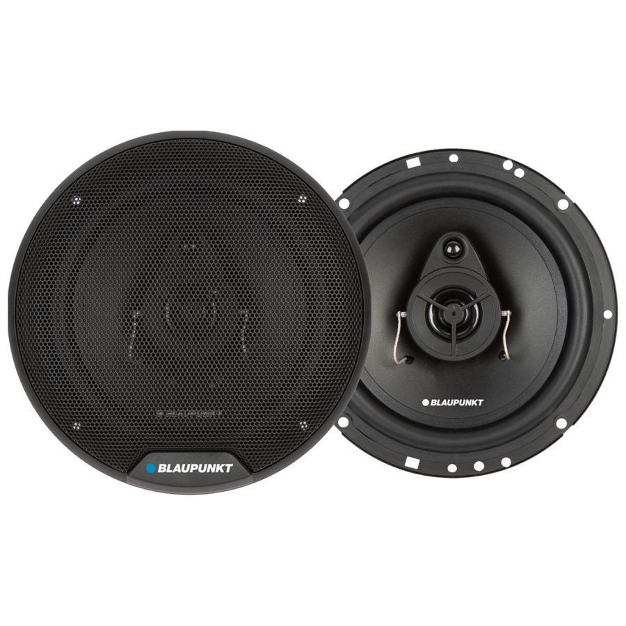 BLAUPUNKT BPS-ES650 E-Series 6.5 INCH 3-Way SLIM Type Coaxial Speakers 30WRMS / 60W Max