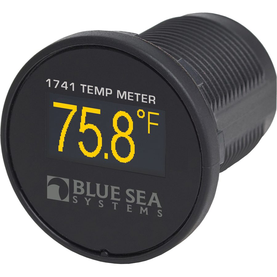 BLUE SEA 1741 MINI OLED TEMPERATURE METER