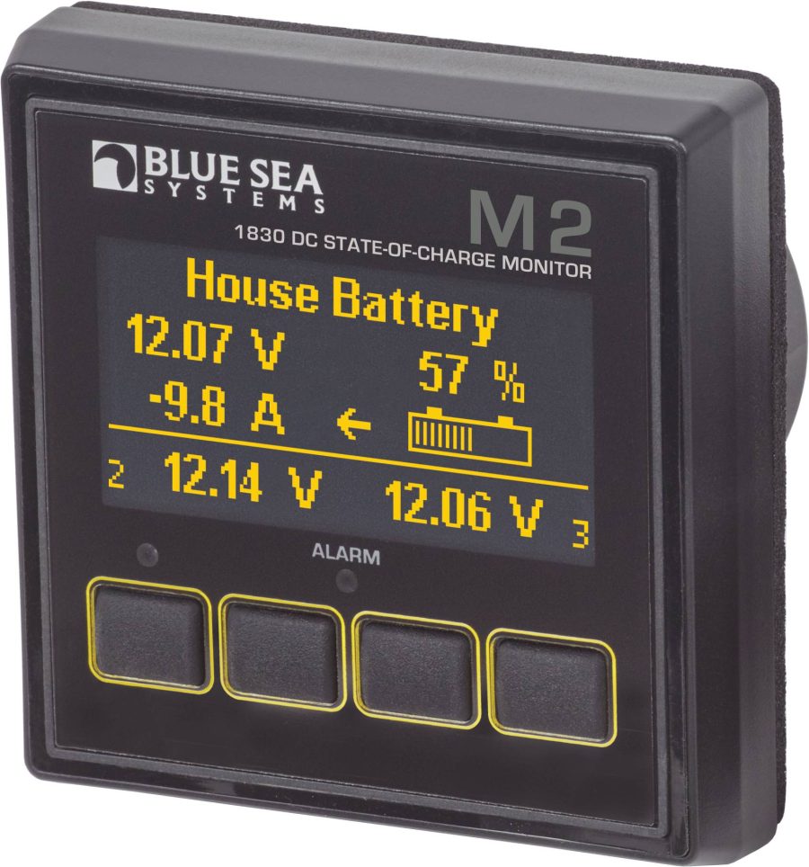 BLUE SEA 1830 M2 DC Multimeter with State of Charge