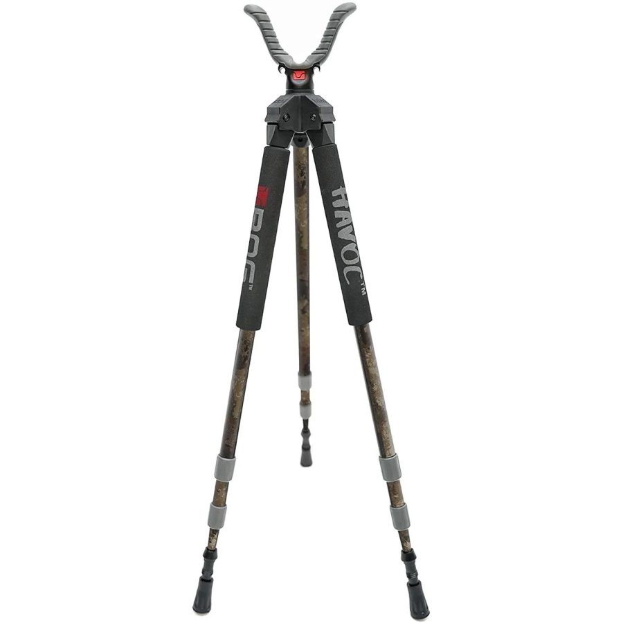 BTI 1100485 BOG Havoc Camo Tripod Shooting Rest with Lightweight Construction (Camo)