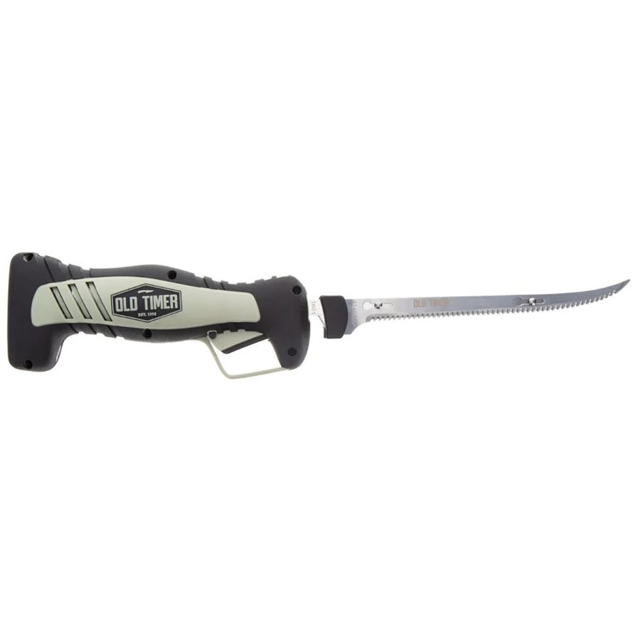 BTI 1140756 Old Timer 8 INCH Blade Electric Fillet Knife - Rechargeable Lithium Ion Battery