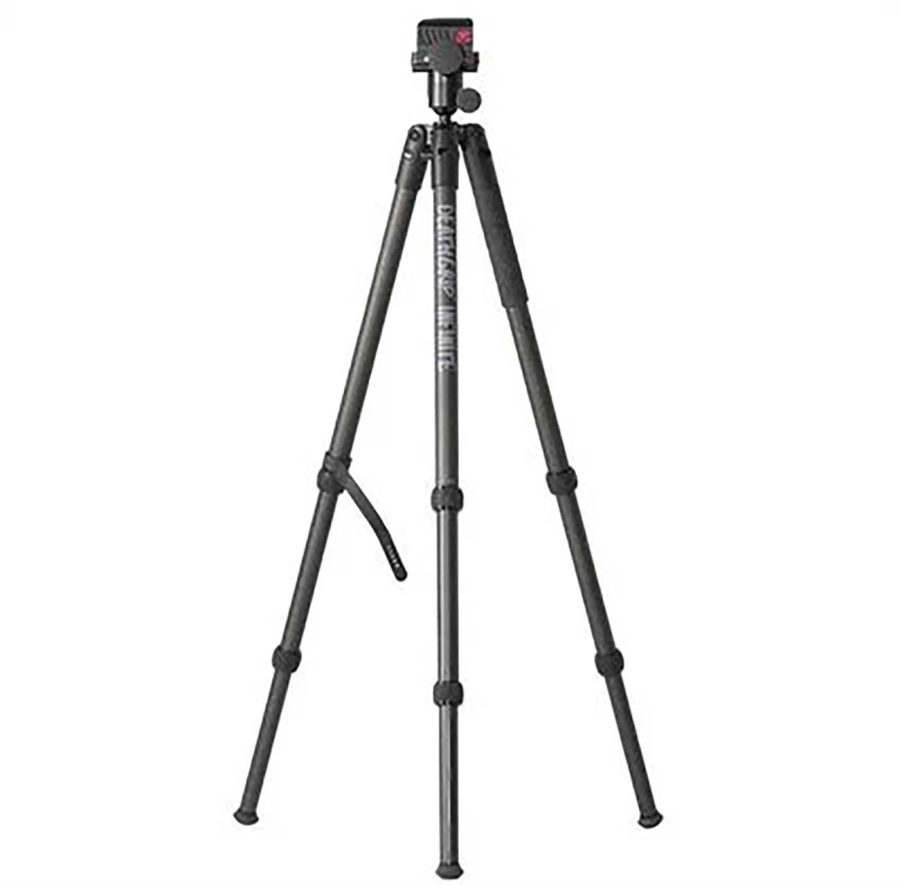 BTI 1163389 BOG DeathGrip Infinite Carbon Fiber Tripod with Heavy Duty Construction 360 Degree Ball Head