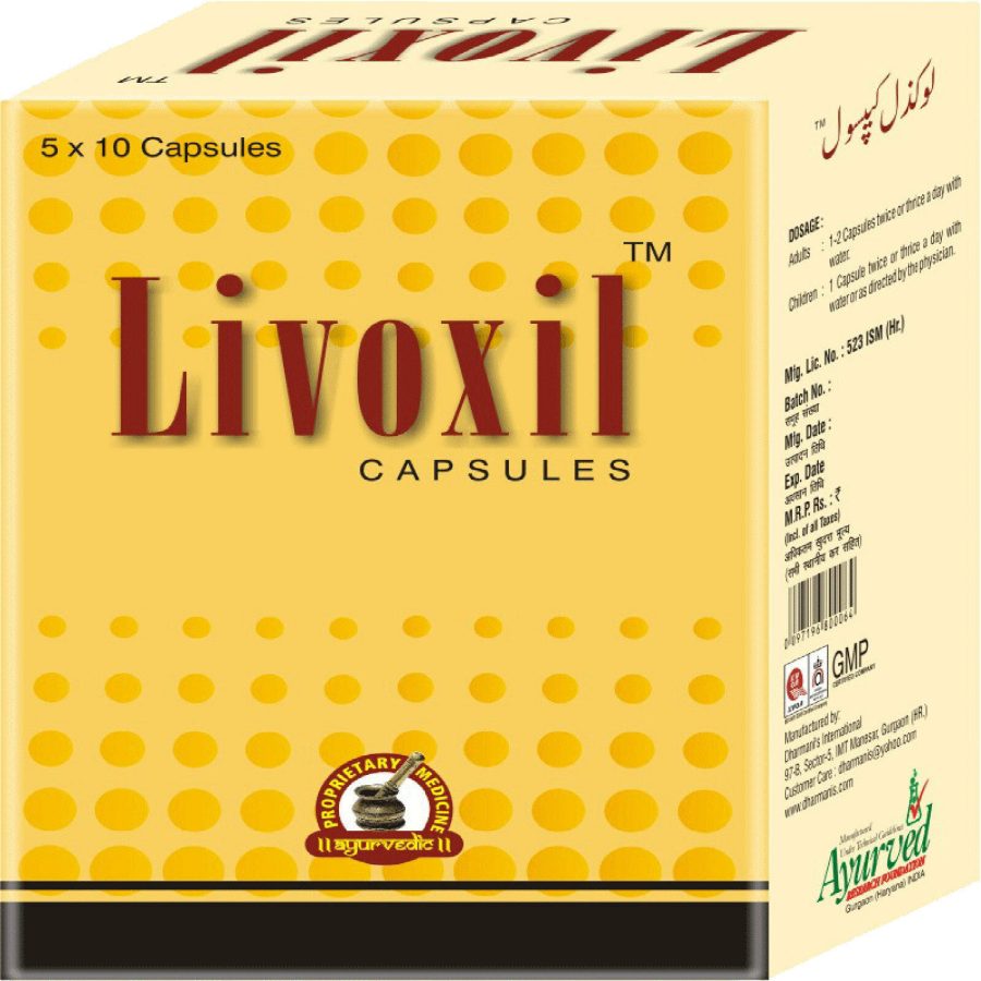 Best Natural Liver Detoxifier Products To Improve Liver Health 50 Livoxil Caps