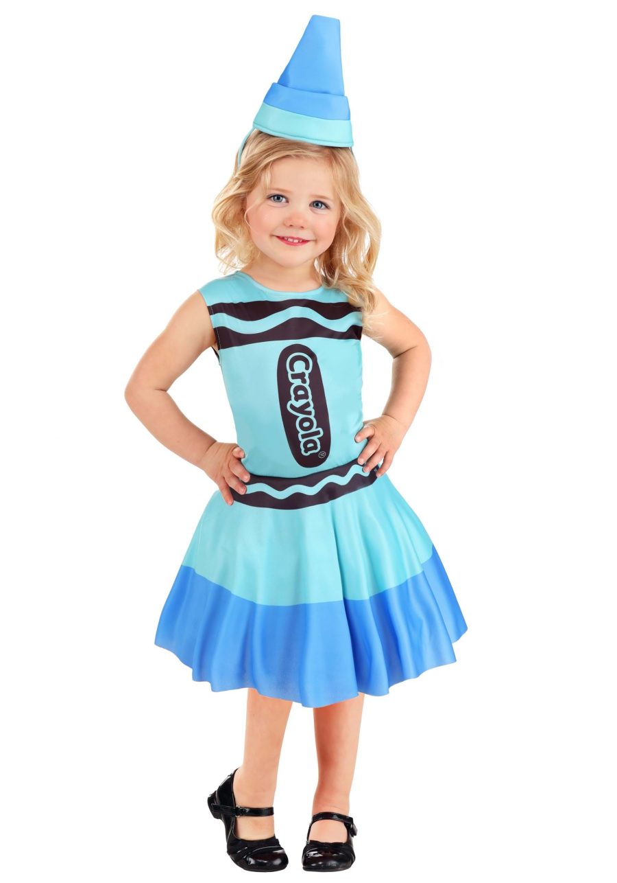 Blue Crayon Toddler Costume Dress