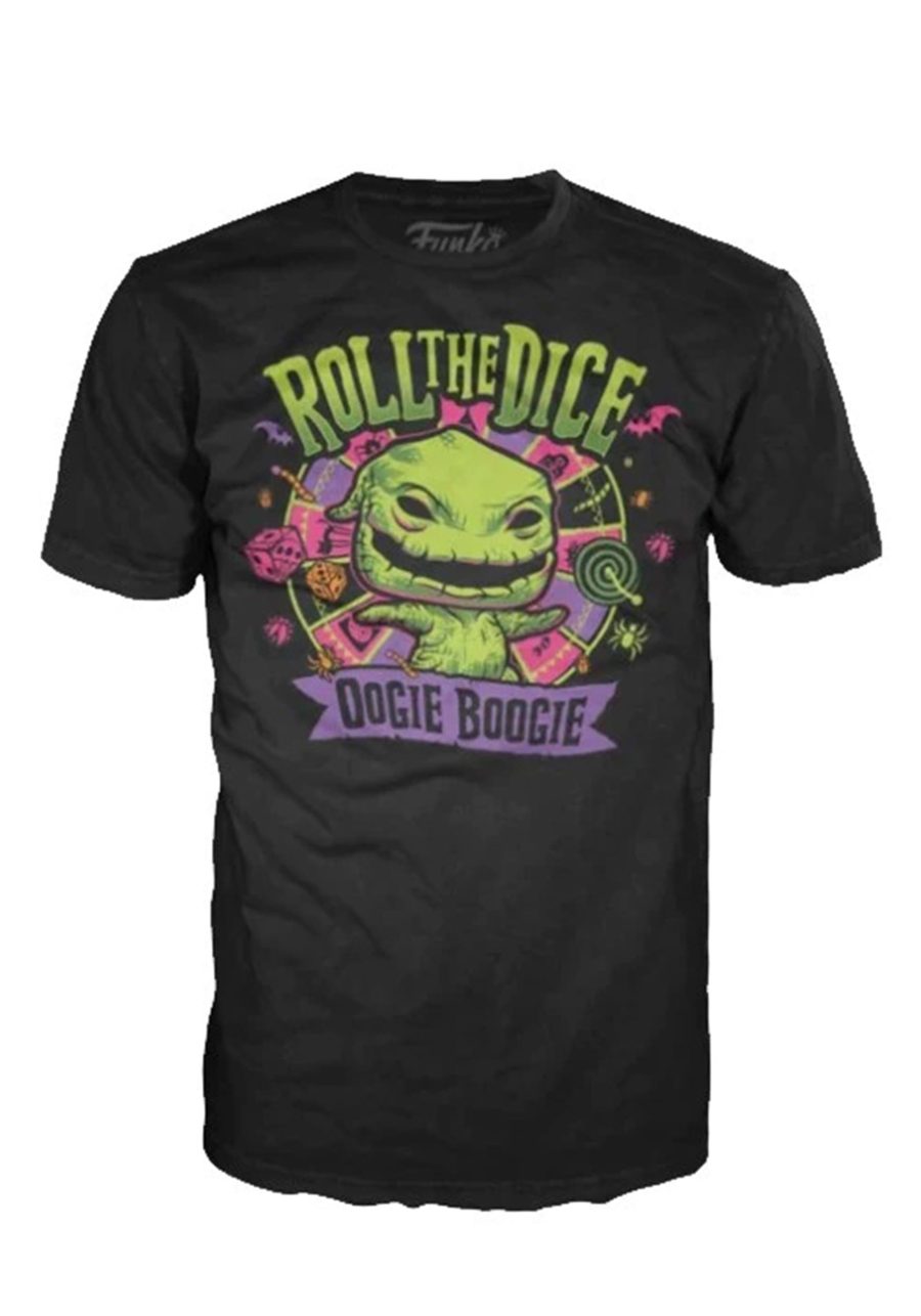 Boxed Pop! Tee: Nightmare Before Christmas - Oogie Boogie