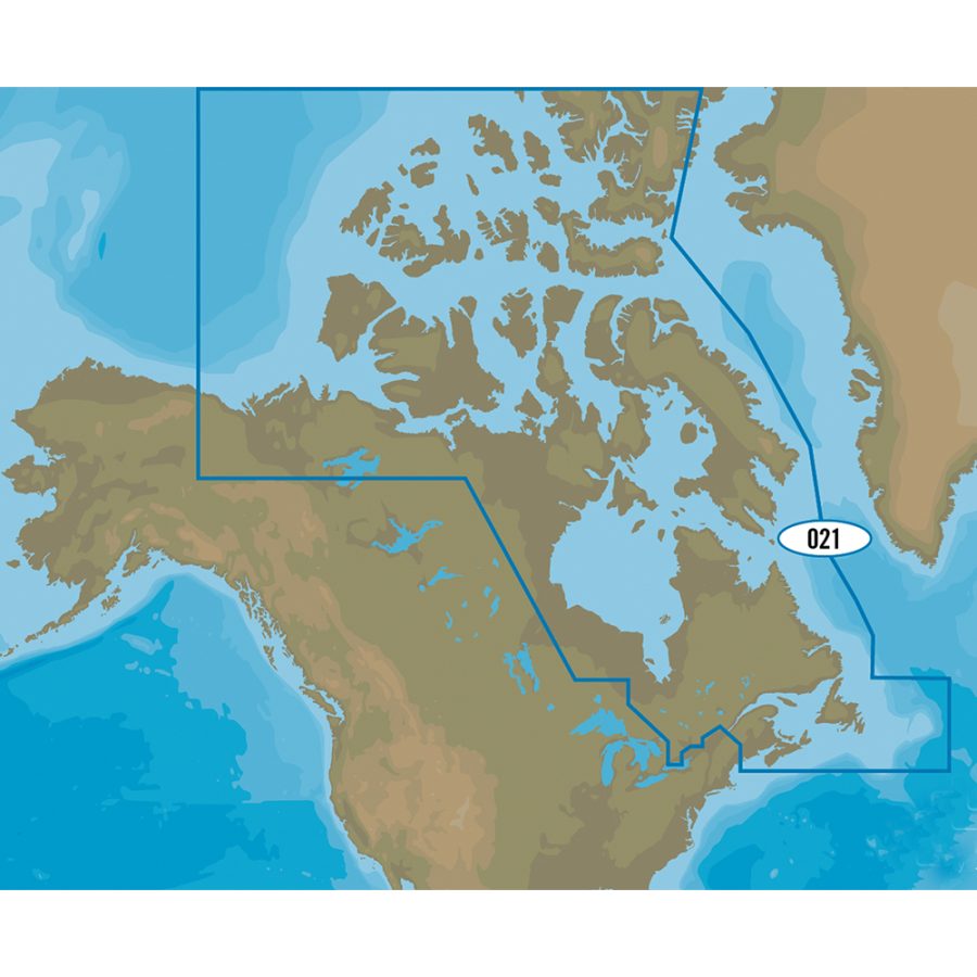 C-MAP NA-D021 4D - CANADA NORTH & EAST