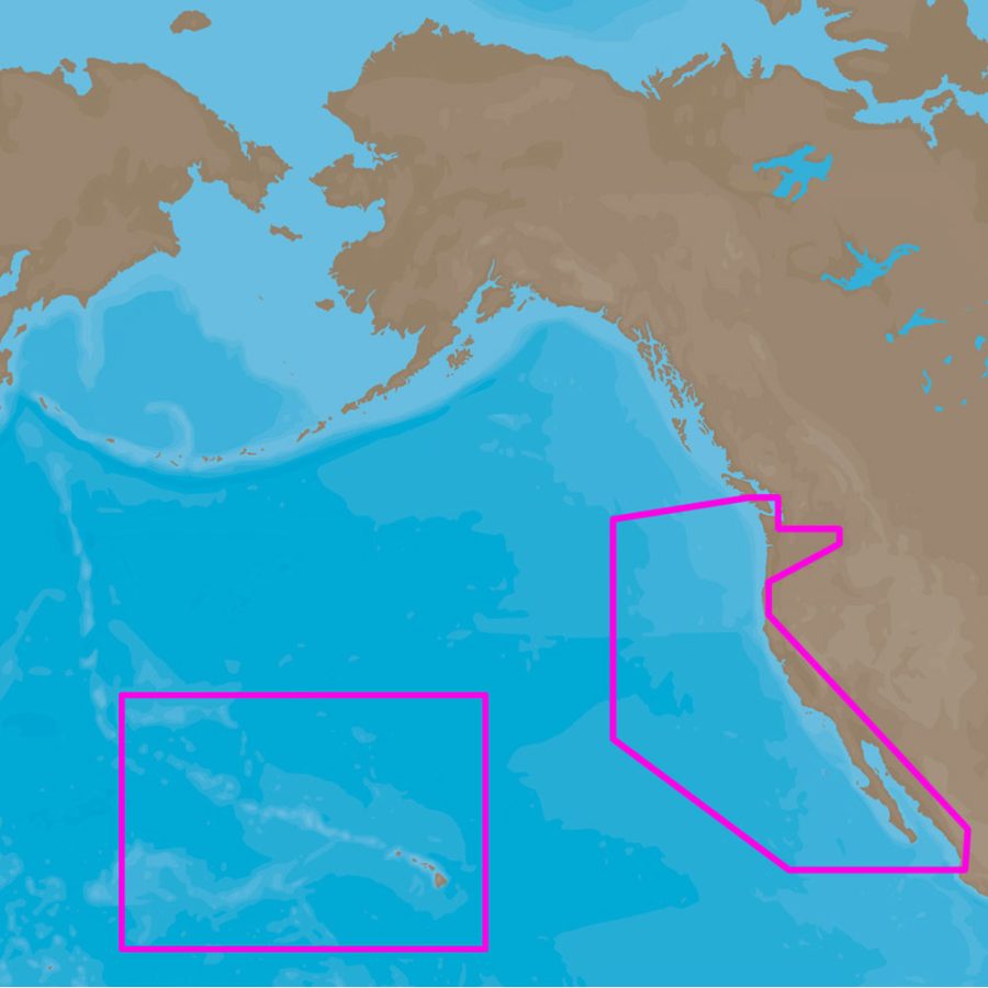 C-MAP NA-D024 4D USA WEST COAST & HAWAII - FULL CONTENT