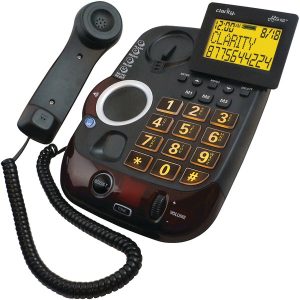 CLARITY 54505.001 AltoPlus Amplified Corded Phone with Caller ID