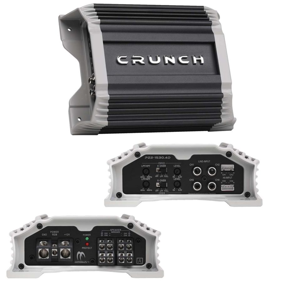 CRUNCH PZ2-1530.4D 4 Channel Amplifier 1500 Watts