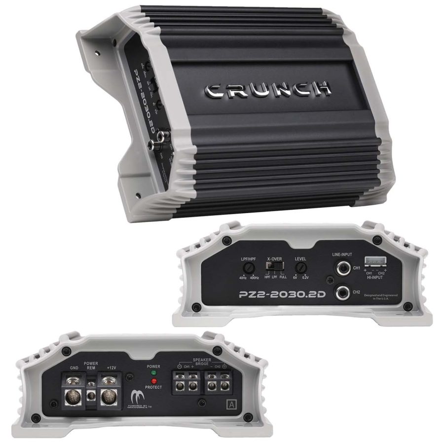 CRUNCH PZ2-2030.2D 2 Channel Amplifier 2000 Watts