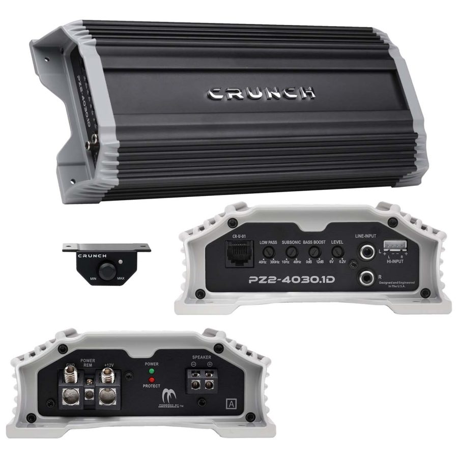 CRUNCH PZ2-4030.1D Monoblock Amplifier 4000 Watts