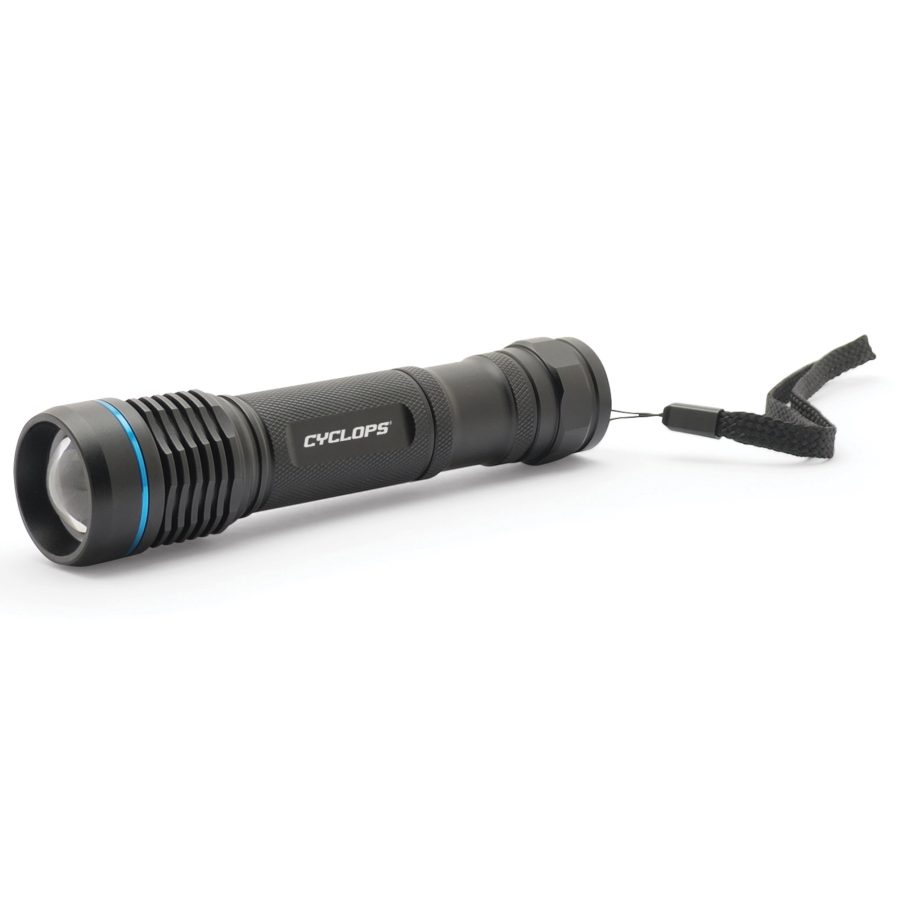 CYCLOPS CYC-FLS700 700-Lumen Steropes Rechargeable Aluminum LED Flashlight