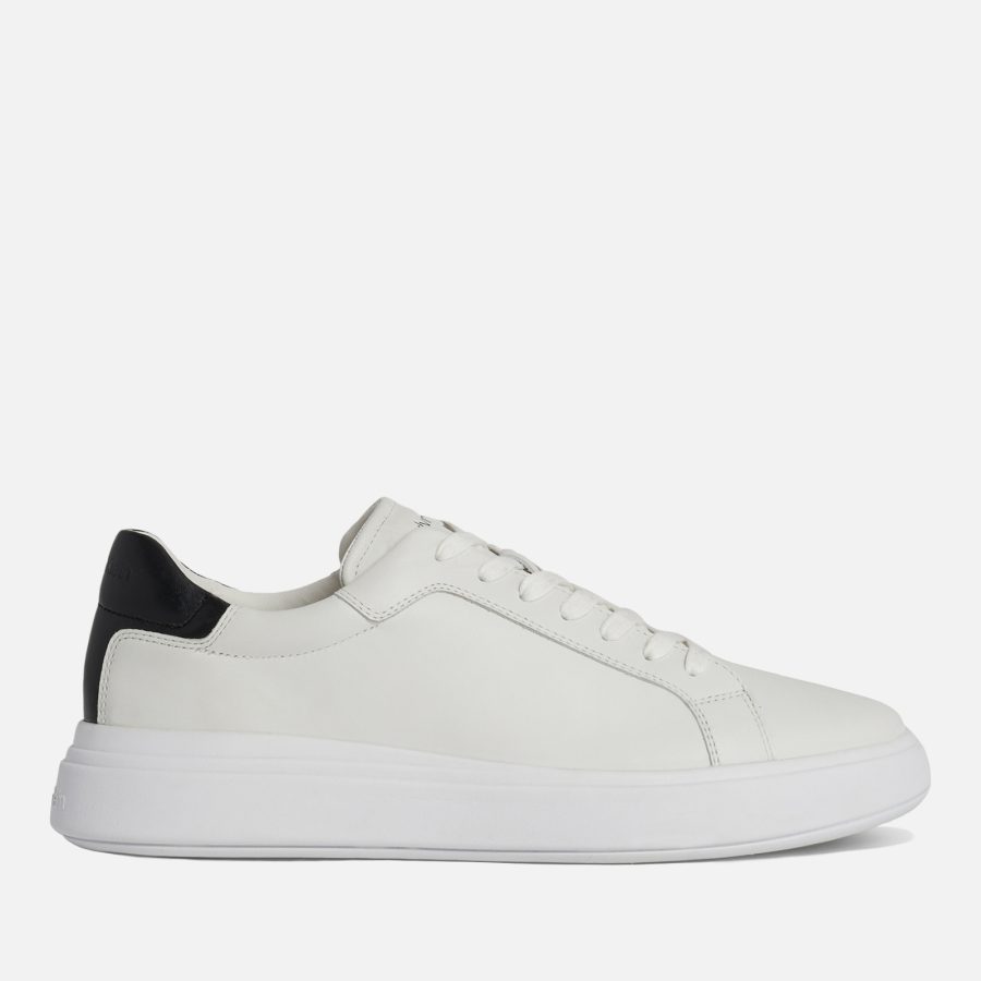Calvin Klein Men's Leather Chunky Sole Trainers - UK 10.5