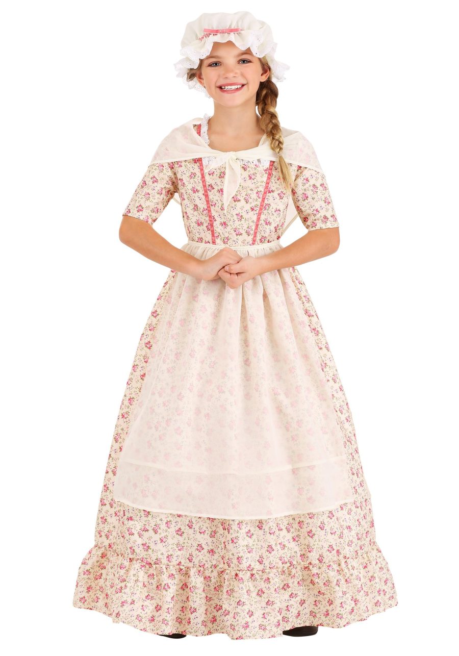 Child Colonial Girl Costume Dress