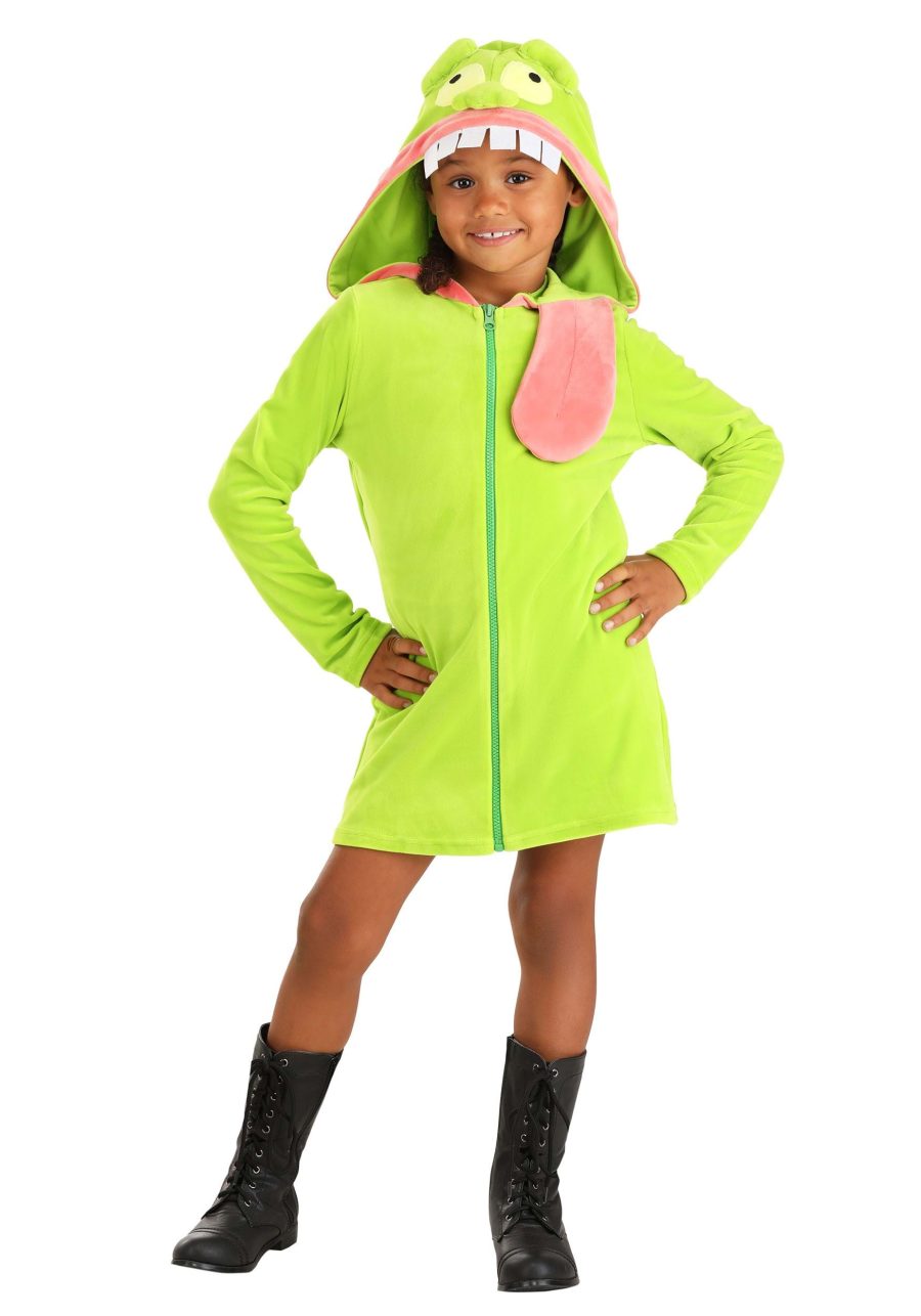 Child Slimer Ghostbusters hoodie costume