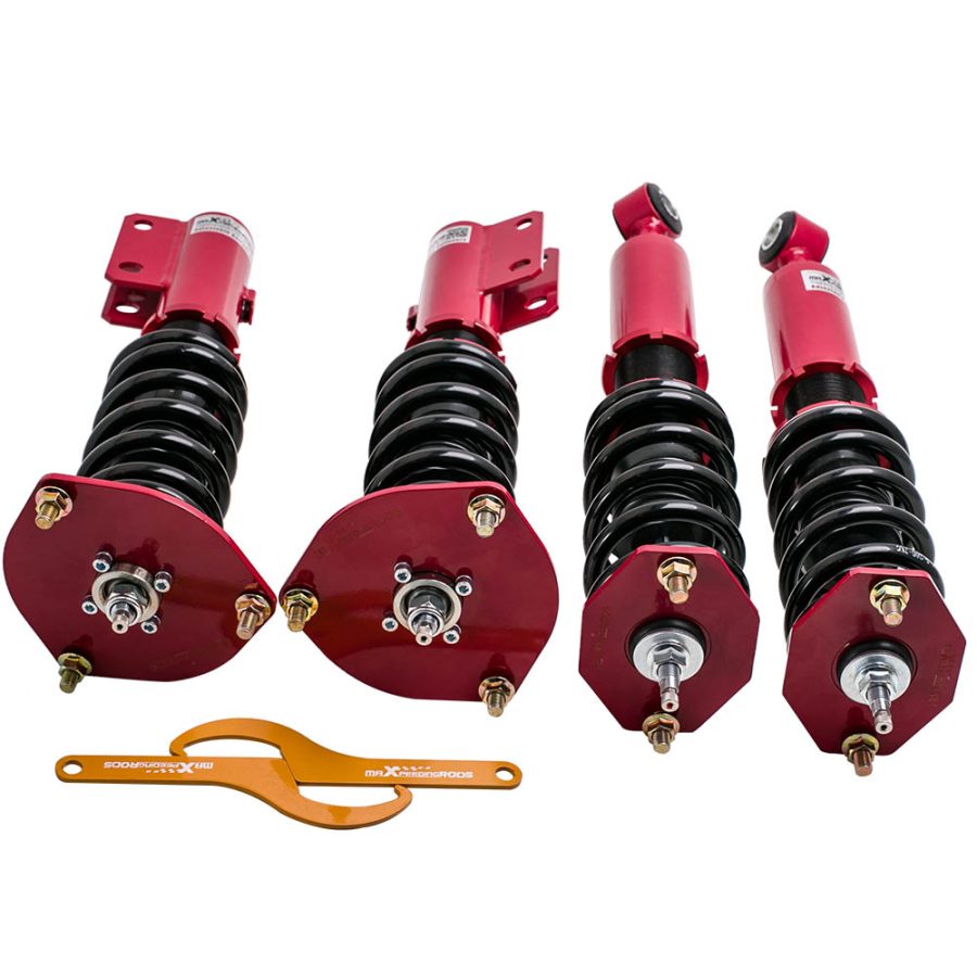 Coilovers Coils compatible for Mitsubishi 3000GT compatible for AWD 1991-1999 92 93 94 95 96 97 98 Shocks lowering kit