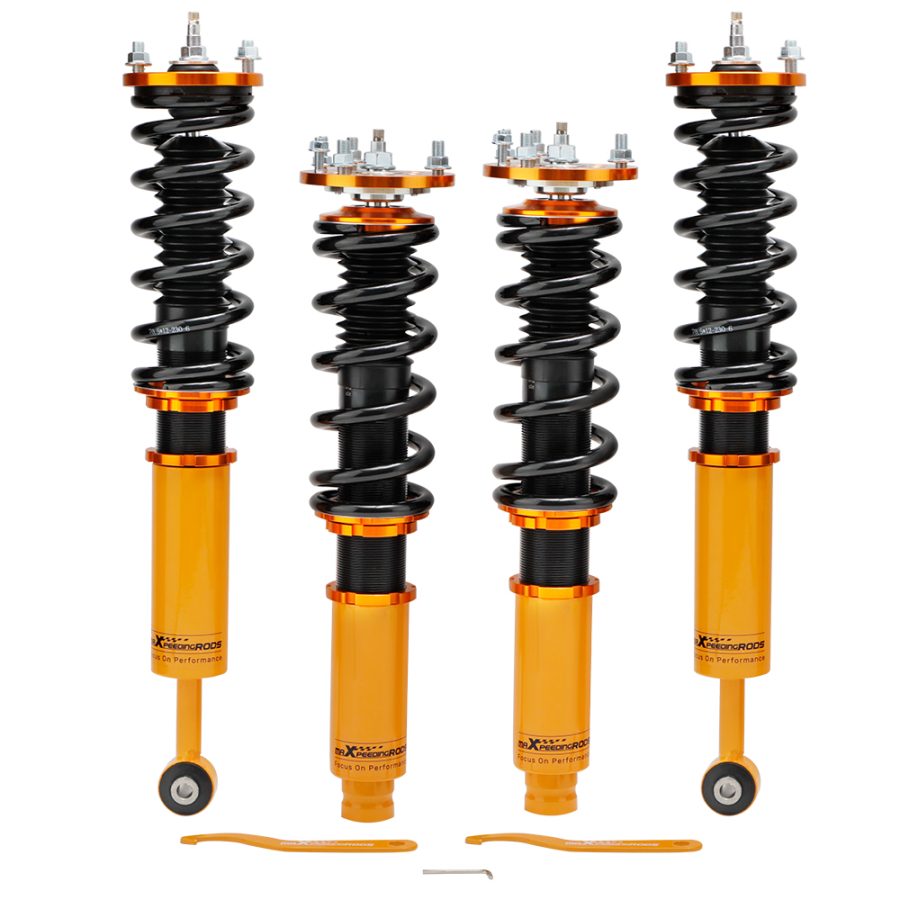 Compatible for Acura TSX 2004-2008 Coilover Suspension Shock Absorbers Damper Adjustable lowering kit
