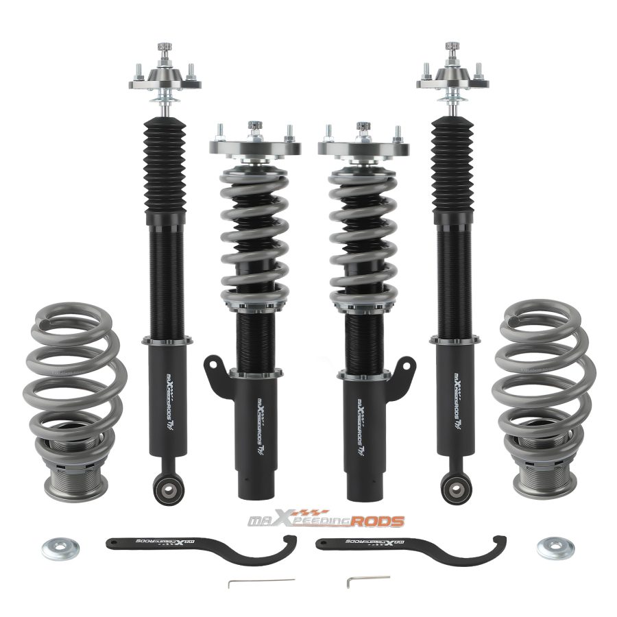 Compatible for BMW E46 3 Series 320i 323i 325 330 RWD Upgraded T7 Coilovers Shock Kit lowering kit