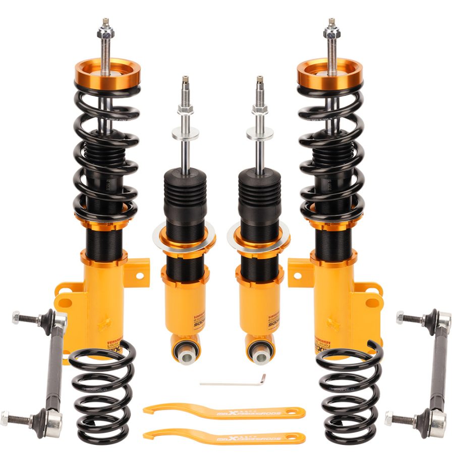 Compatible for Chevrolet Camaro V8 2012-2015 Adj. Damper Shock Absorbers Complete Coilovers lowering kit