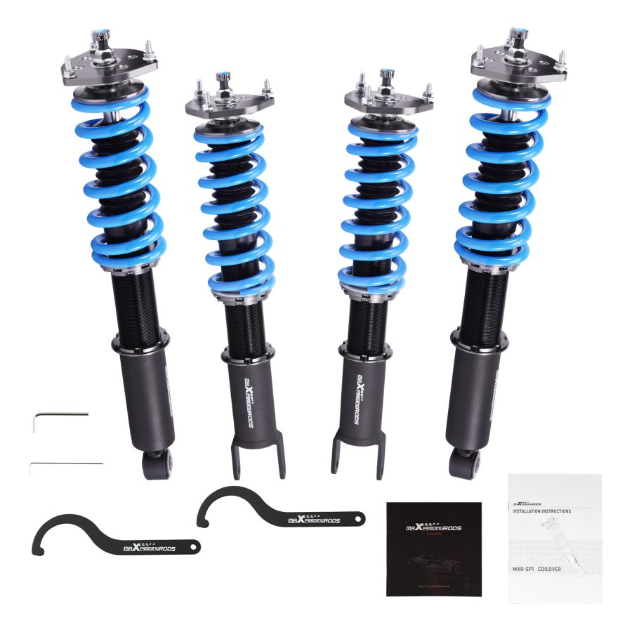 Compatible for Infiniti Q50 2014-2023 RWD MaXpeedingrods Coilovers 24 Way Suspension Lowering Kit