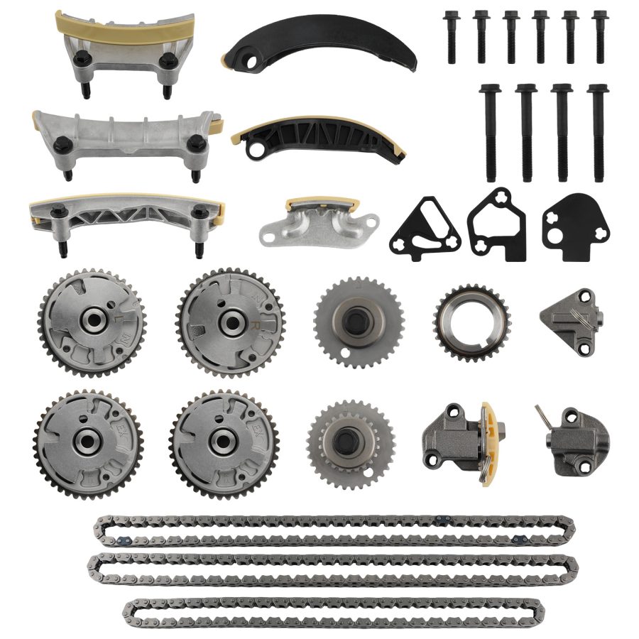 Complete Kit Timing Chain VVT Cam For 3.0 3.6 compatible for Chevrolet CADILLAC Equinox CTS SRX