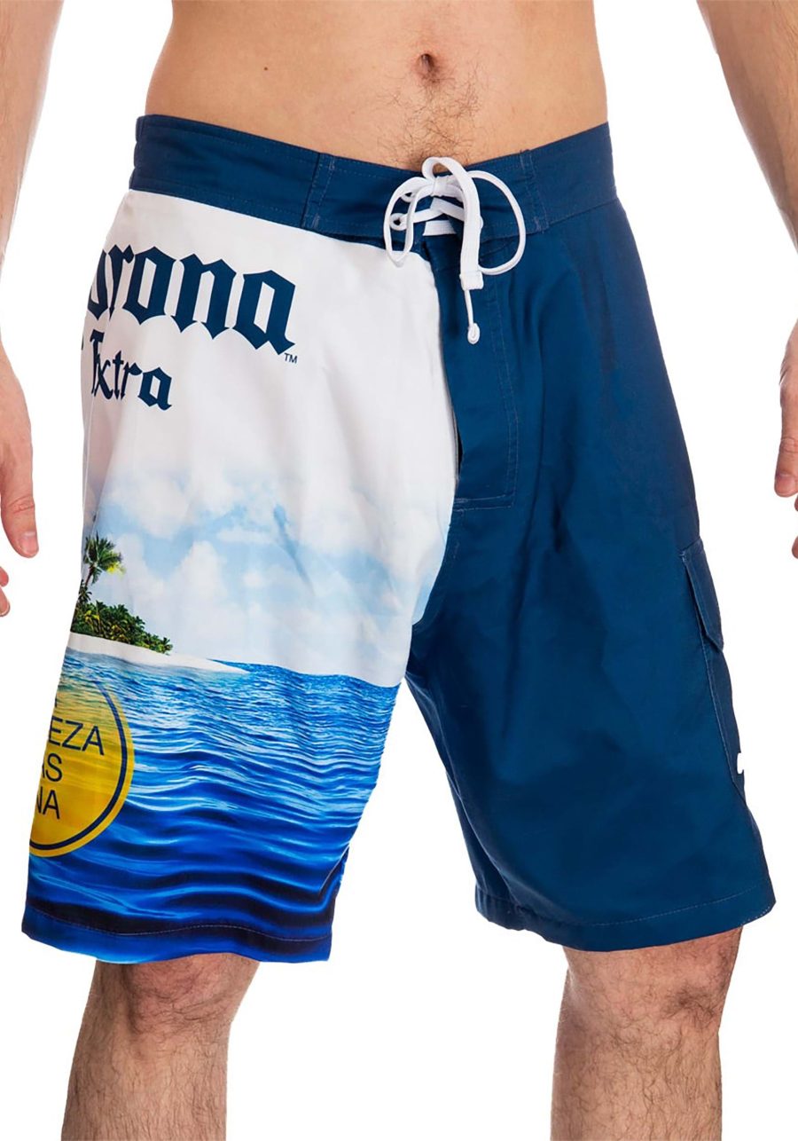 Corona Summer Island Board Shorts for Men