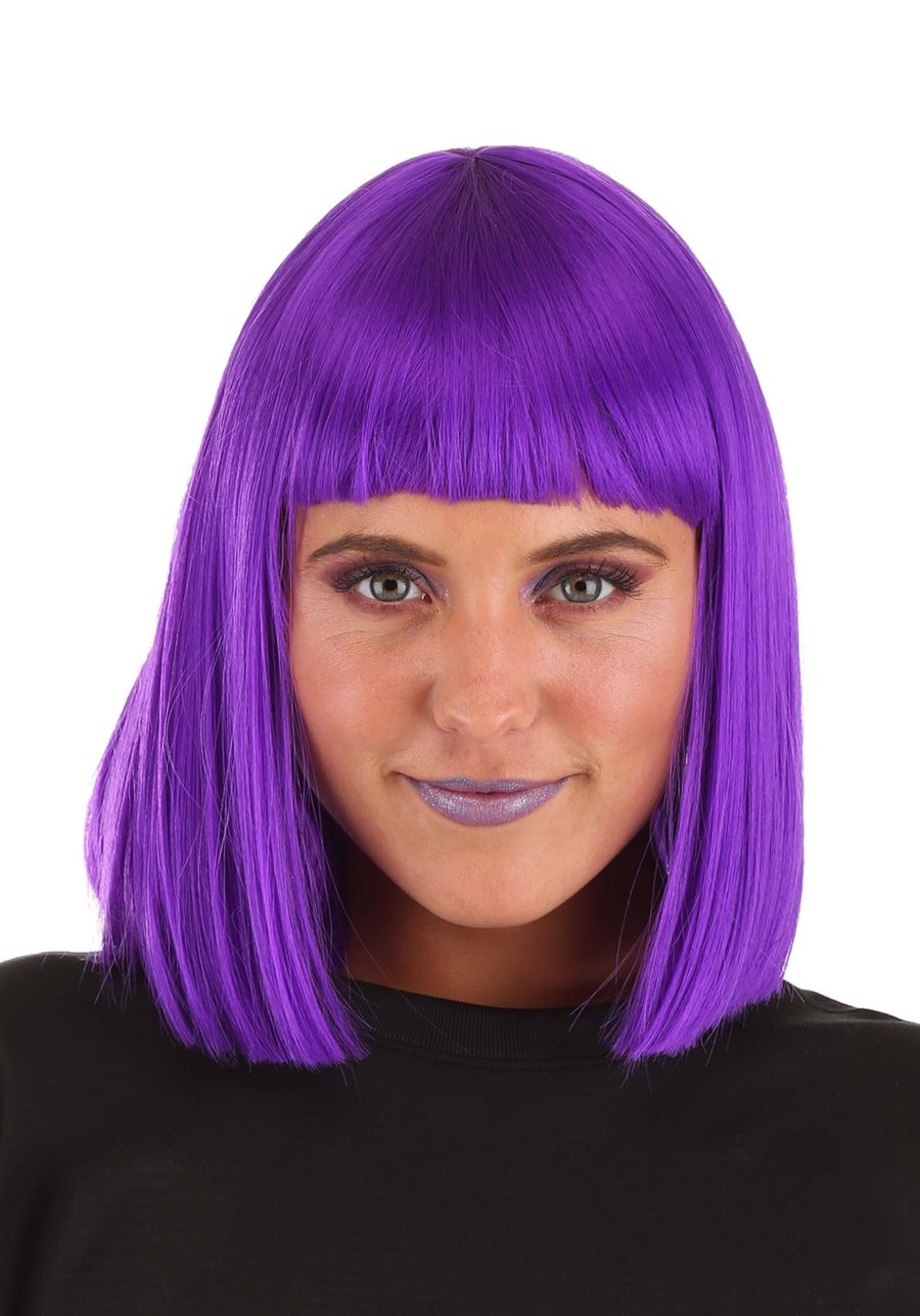 Cosmic Purple Women's Costume Wig