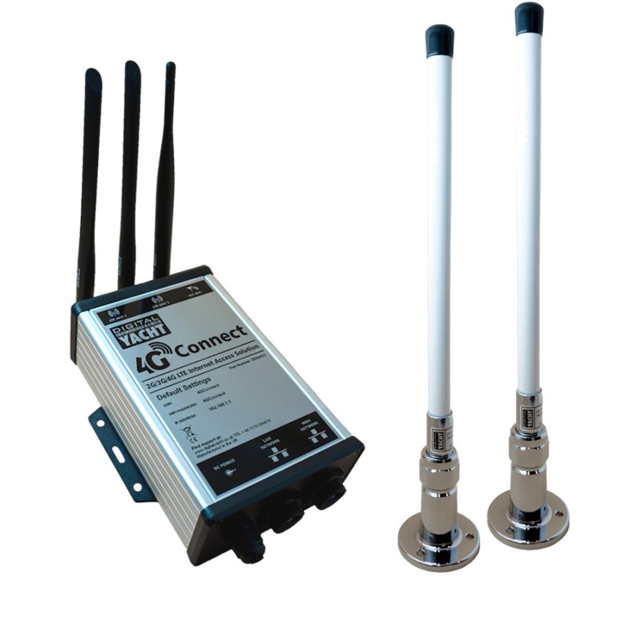 DIGITAL YACHT ZDIG4GCPRO 4G Connect 2G/3G/4G Internet Access Gateway With Dual Antennas