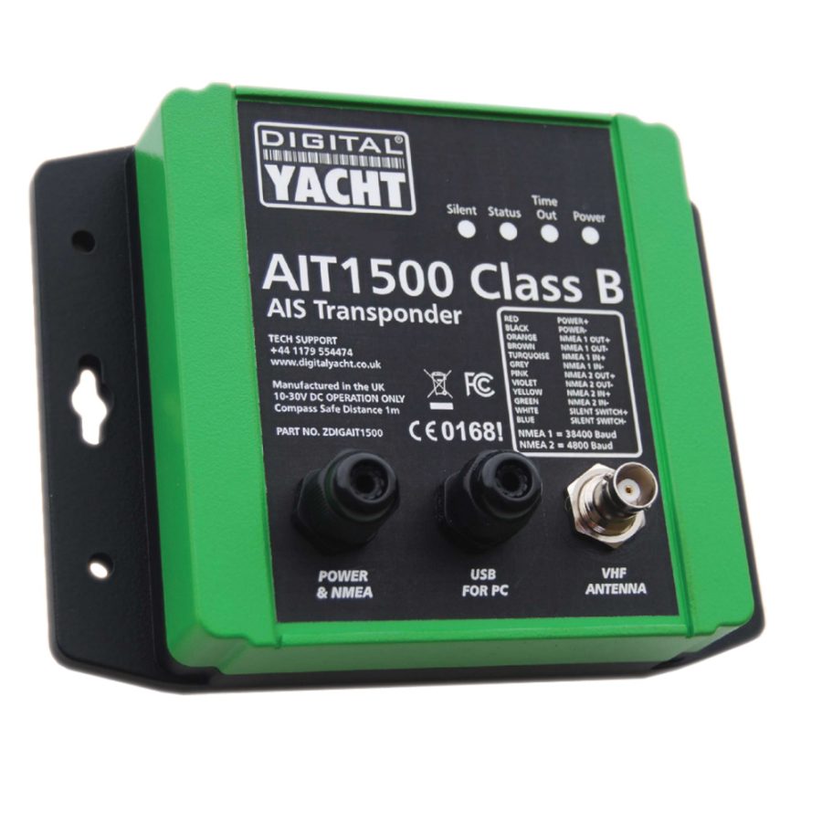 DIGITAL YACHT ZDIGAIT1500 AIT1500 CLASS B AIS TRANSPONDER WITH BUILT-IN GPS