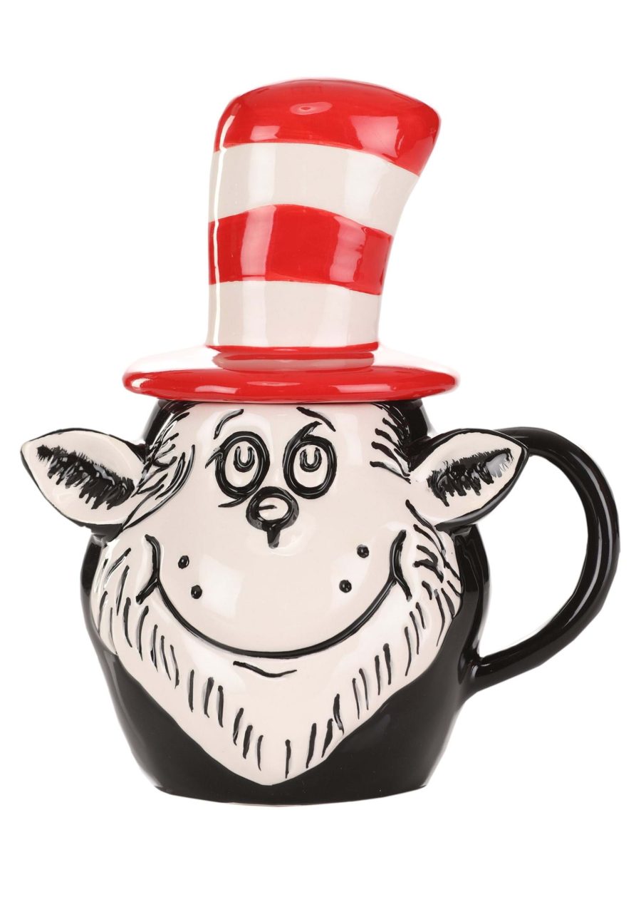 Dr. Seuss Cat in the Hat Sculpted Mug