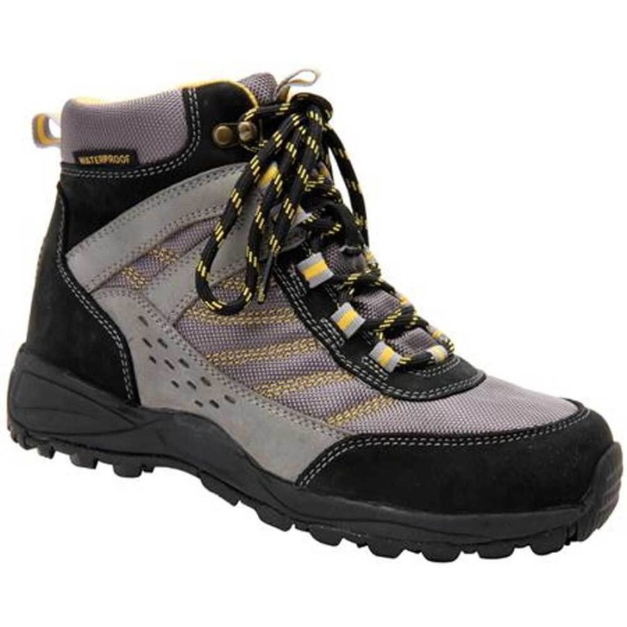 Drew Shoes Glacier 10188 - Women's 2" Comfort Therapeutic Diabetic Hiking Boot - Double Depth for Orthotics