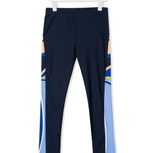 EMILIO PUCCI JUNIOR Colour Block Track Pants Multicolour