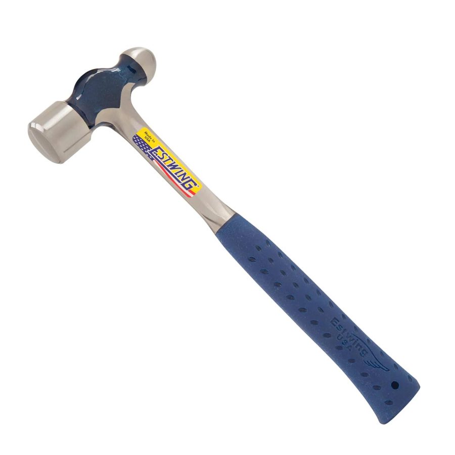 ESTWING E3-32BP 32 oz. Ball Peen Hammer - Blue Shock Reduction Grip