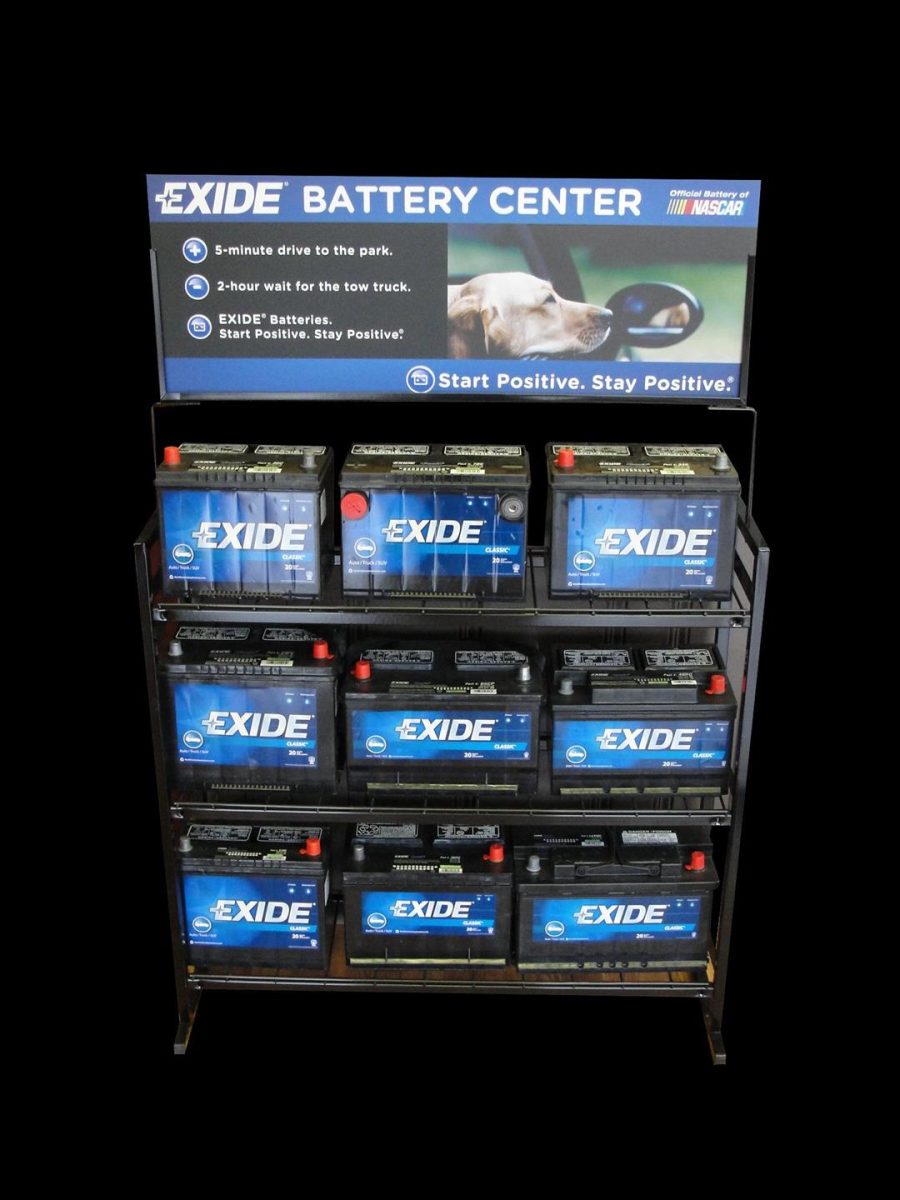 EXIDE MKTG1793 BATT HEADER 9 RACK