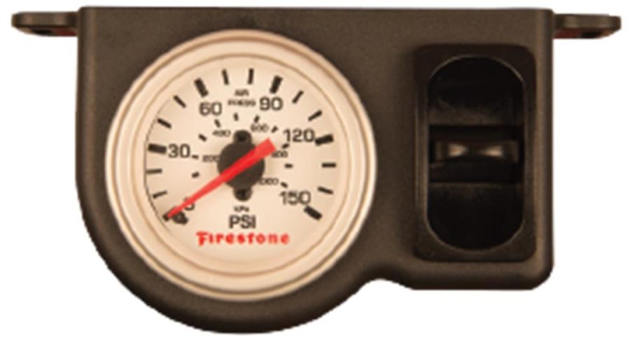 FIRESTONE 2572 WR1760Plastic Single Electric White Gauge