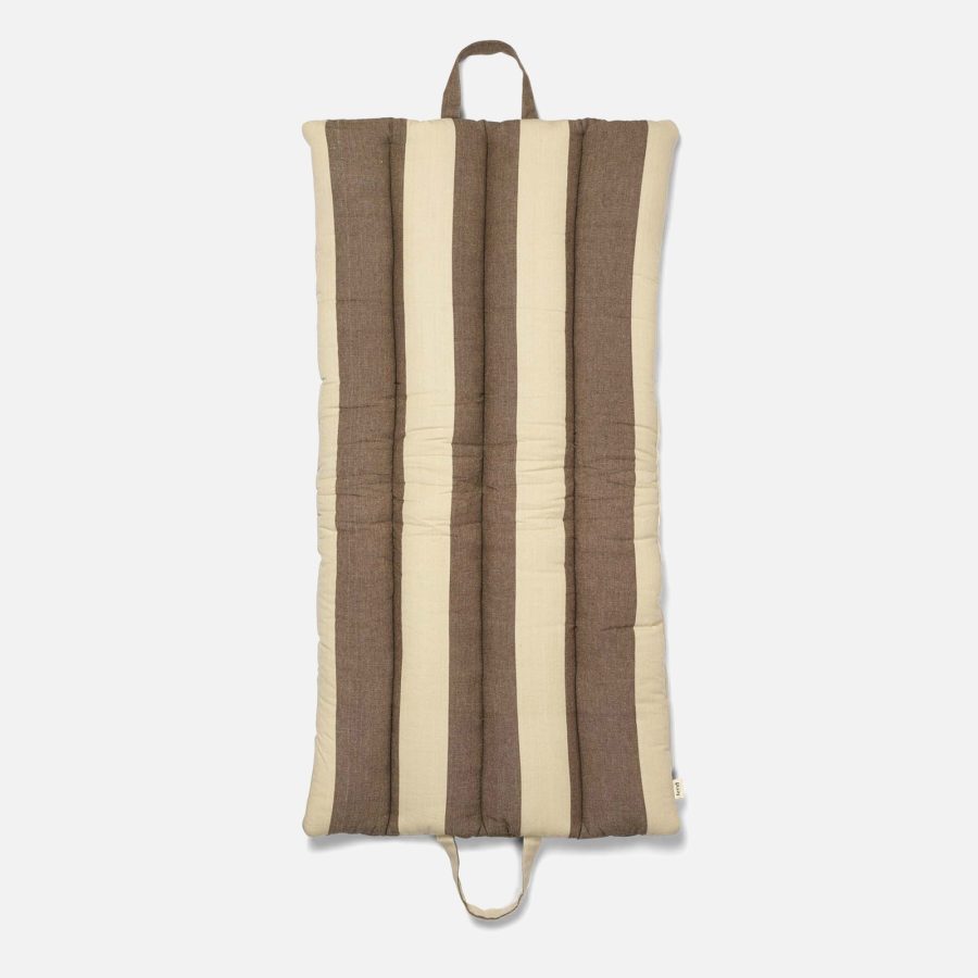 Ferm Living Strand Folding Mat - Carob Brown/Parchment