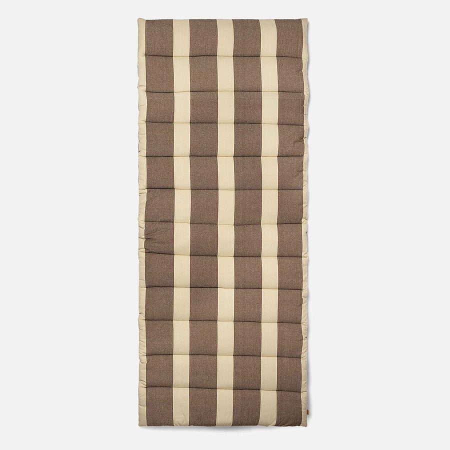 Ferm Living Strand Quilted Mattress - Carob Brown/Par