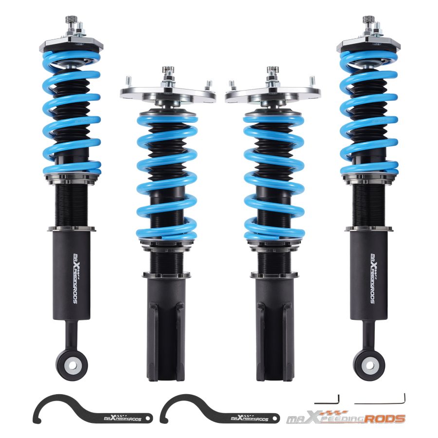 For Mitsubishi 3000GT compatible for FWD 91-99 MaXpeedingrods COT6 Coilover 24 Way Damper Shock Lowering Kit