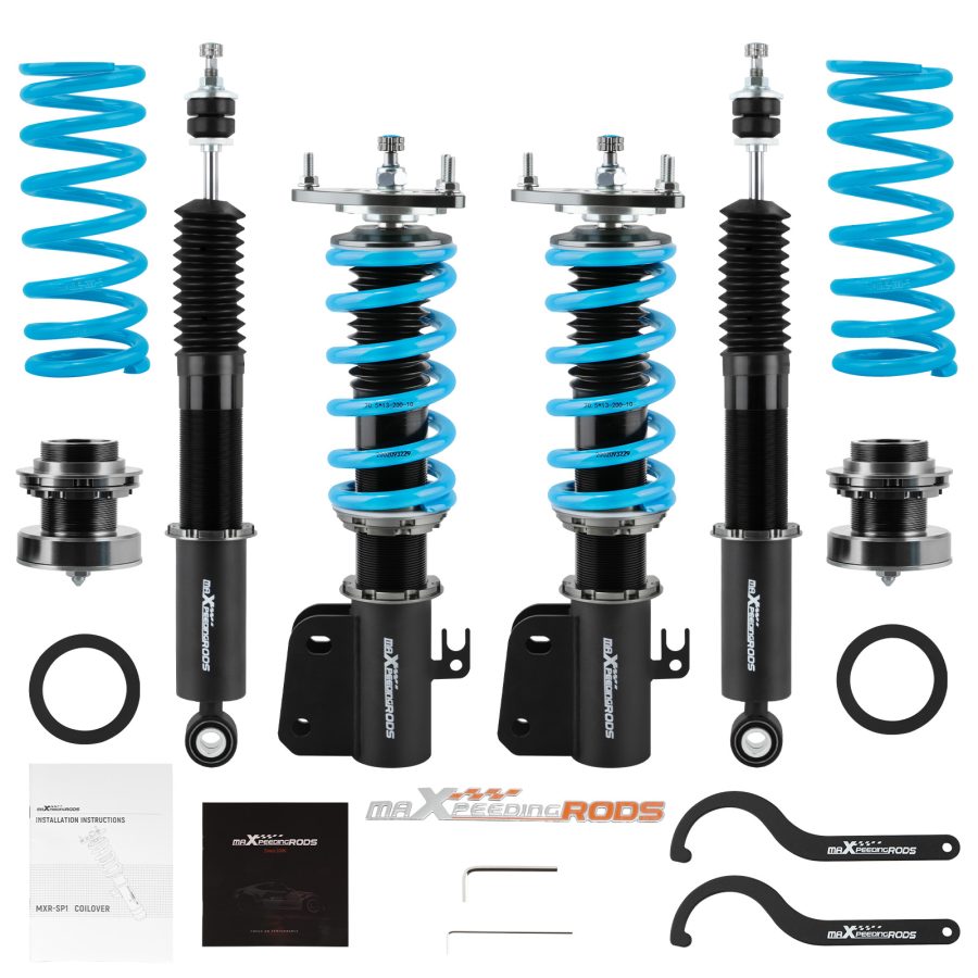 For Scion XB 2004-2006 For Toyota Echo 2000-2005 Maxpeedingrods COT6 Coilovers Suspension Damper Set lowering kit