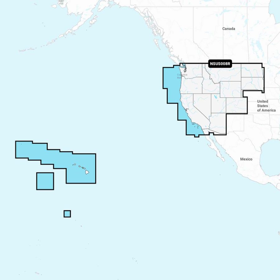 GARMIN 010-C1292-20 NAVIONICS+NSUS008R U.S. WEST