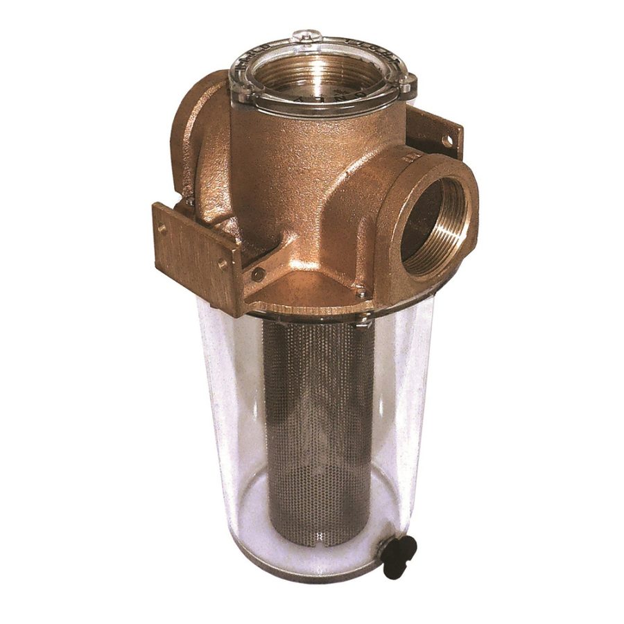 GROCO ARG-1250-S SERIES 1-1/4 INCH RAW WATER STRAINER W/STAINLESS STEEL BASKET