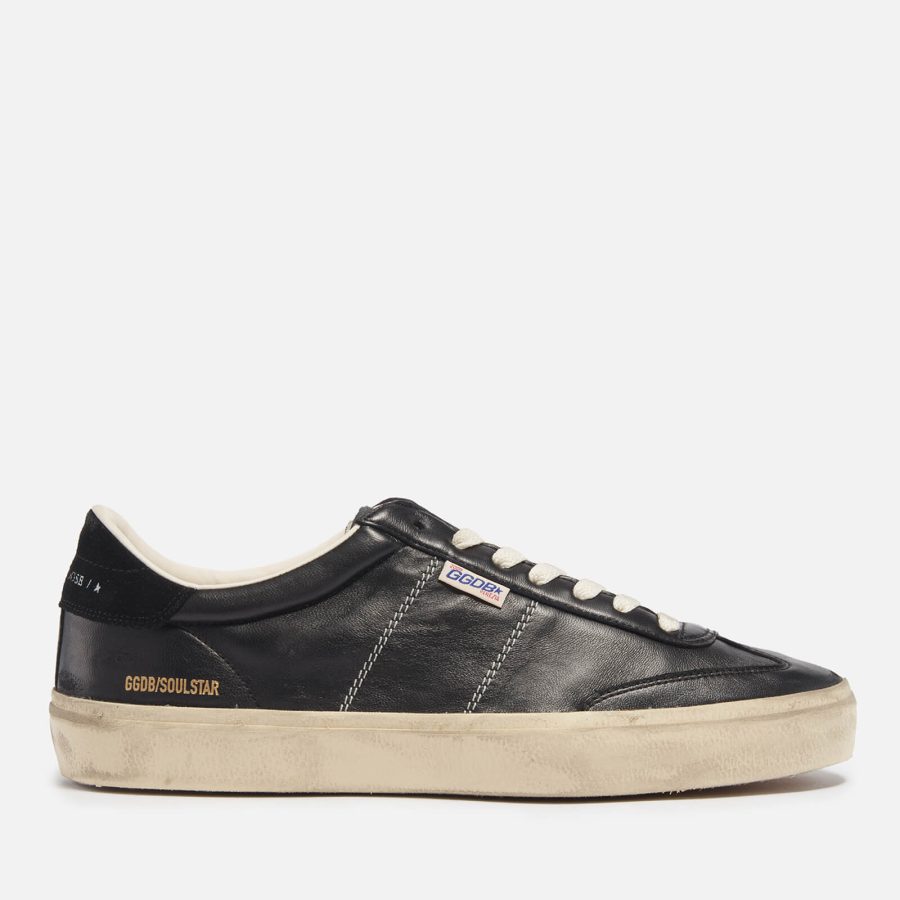 Golden Goose Men's Soul Star Leather Trainers - UK 7