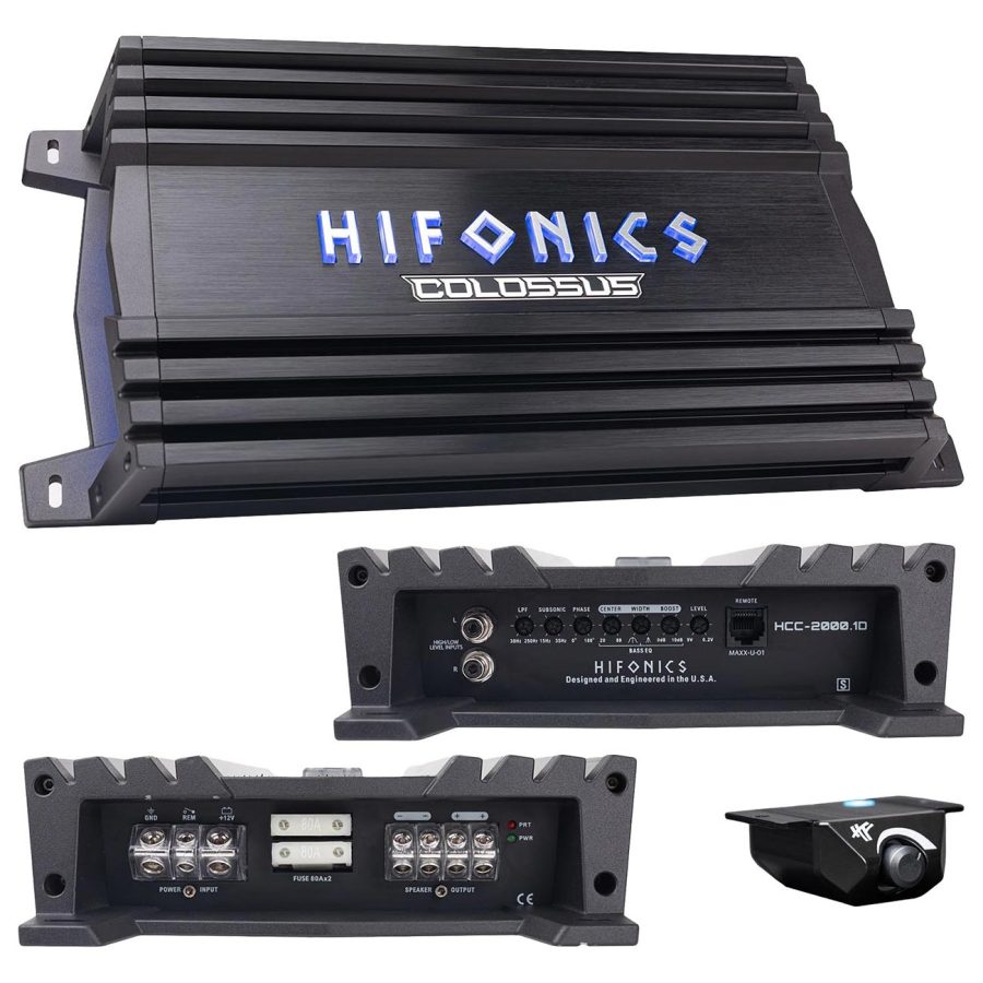 HIFONICS HCC2500.1D Monoblock Colossus Amplifier 2500 Watts