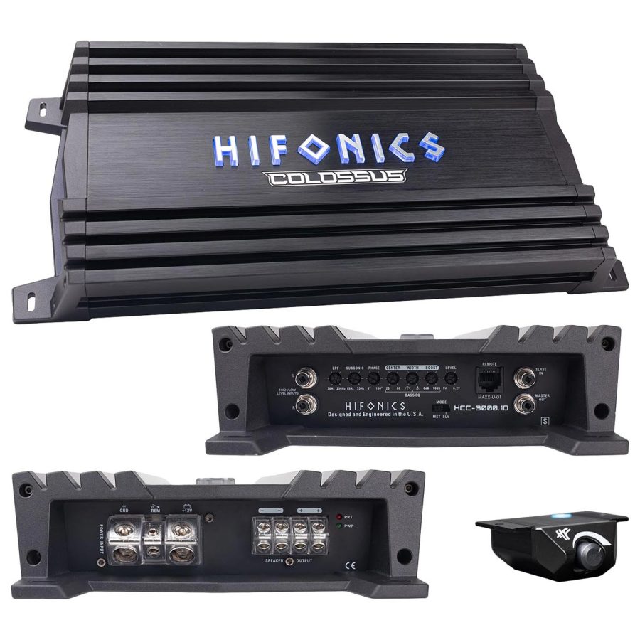 HIFONICS HCC3000.1D Monoblock Colossus Amplifier 3000 Watts