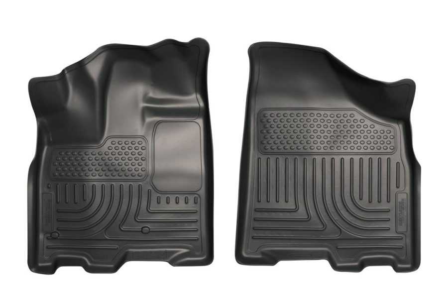 HUSKY LINERS 18851 Weatherbeater | Fits 2011 - 2020 Toyota Sienna, Front Row Liner, Black