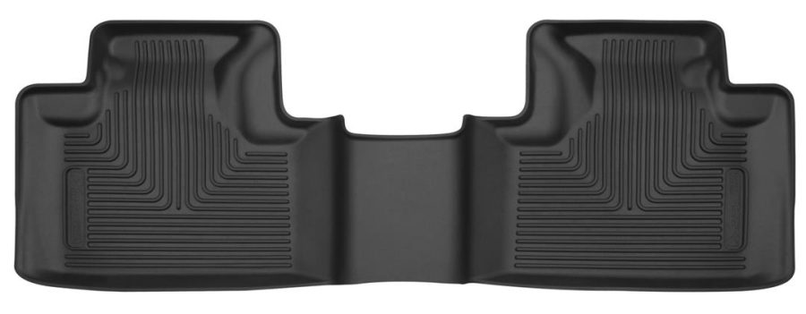 HUSKY LINERS 53661 X-ACT Contour | 2016 - 2023 Dodge Durango, 2011 - 2021 Jeep Grand Cherokee, 2nd Row Liner - Black, 1 pc.