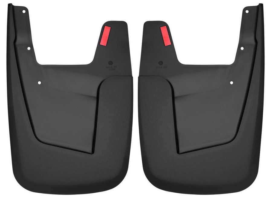 HUSKY LINERS 59141 Rear Mud Guards | 2019 - 2023 Ram 1500 w/Out OEM Fender Flares - Black (Pair)