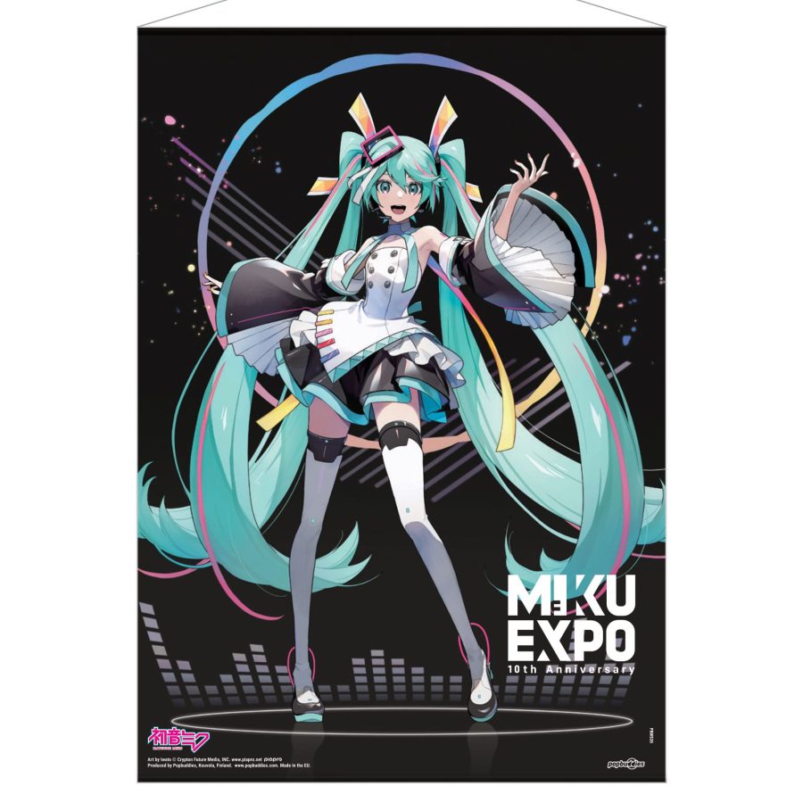 Hatsune Miku Wallscroll Miku Expo 10th Anniversary Limited Edition 50 x 70 cm